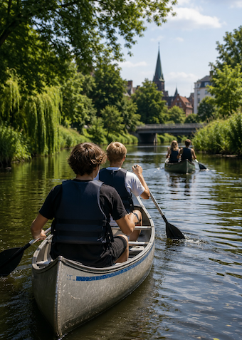 Kanotur på Odense Å - Klik for at tilmelde dig